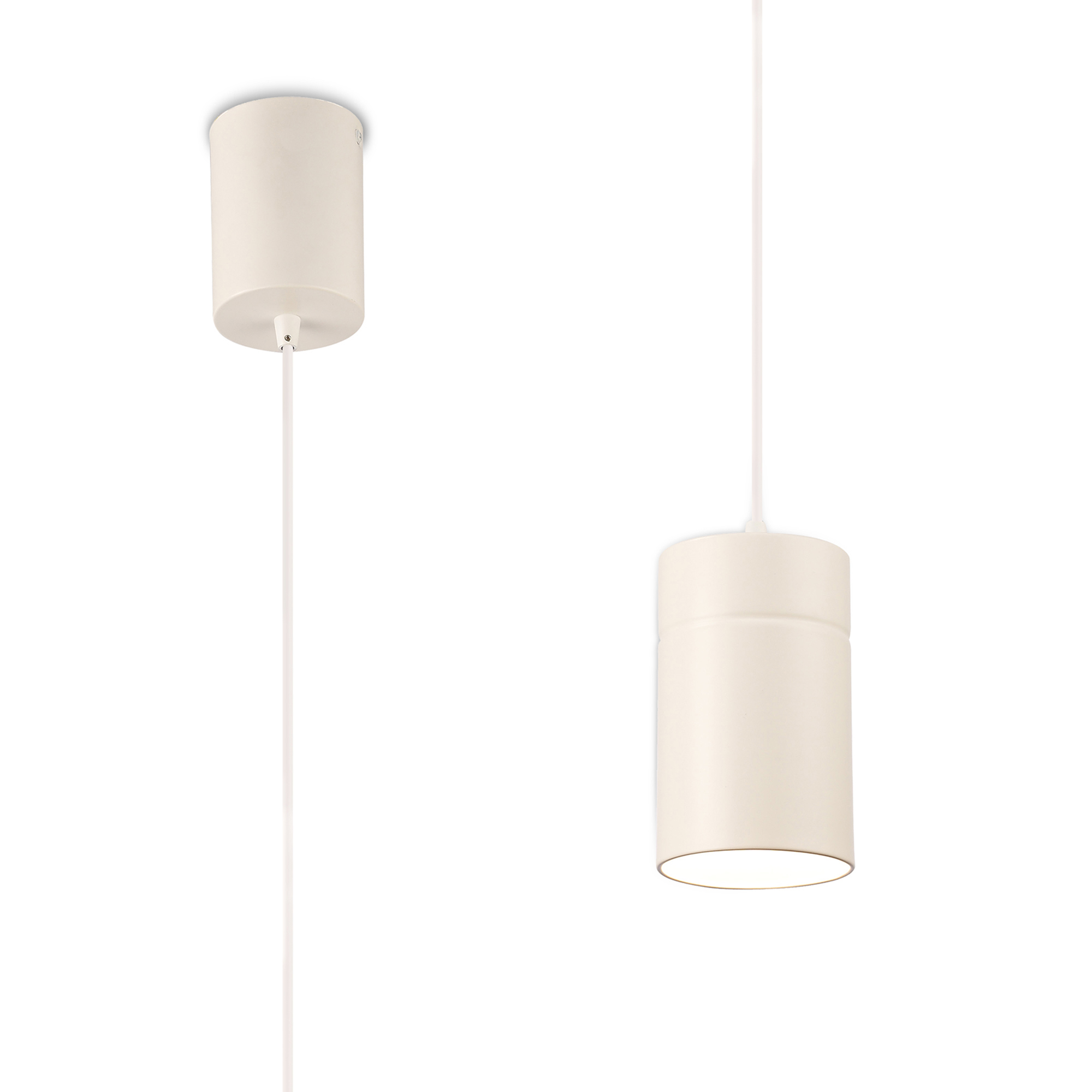 M5623  Aruba Pendant Small 9.5cm 1 Light Matt White